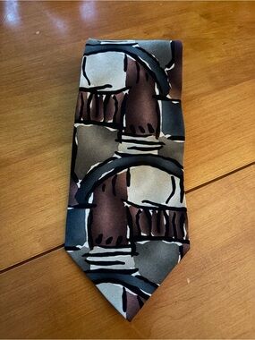 VTG 1996 J. Garcia ‘Paris in the Rain’ Silk Tie